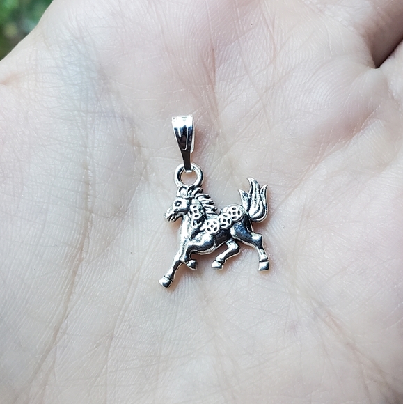 New Silver Celtic Horse Celtic Charm - Picture 6 of 8
